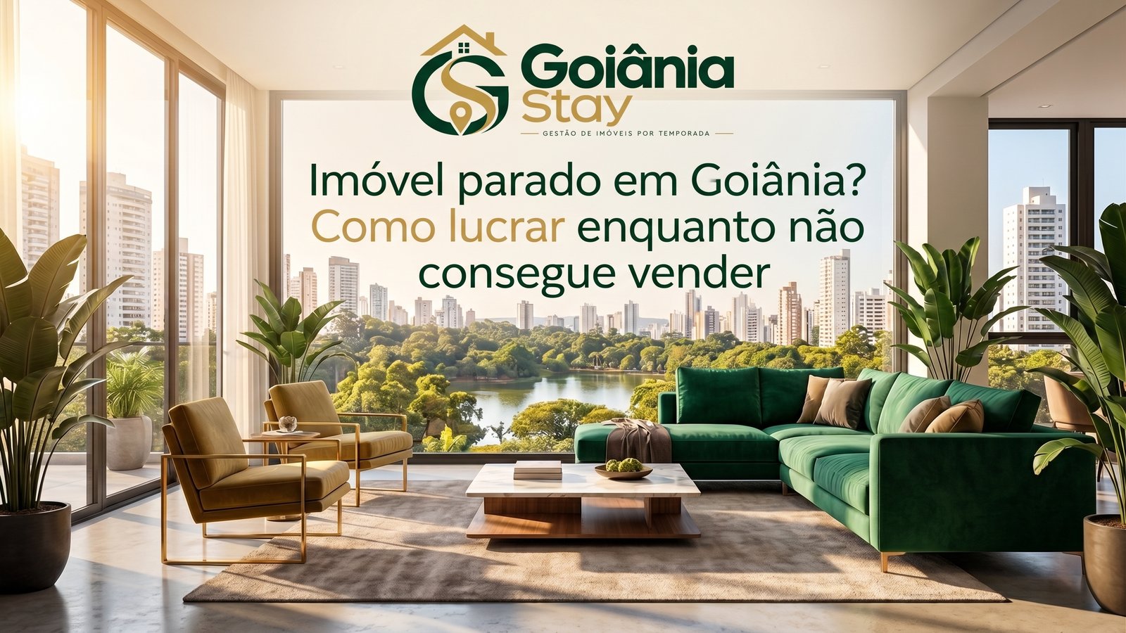 Imóvel parado em Goiânia? Como lucrar enquanto não consegue vender